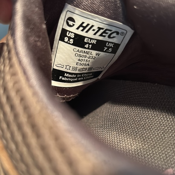 Women’s Hi-Tec “V-Lite” Carmel W Hiking Shies - Picture 4 of 5